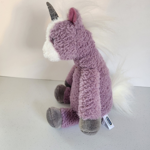 Breyer Purple Unicorn Plush Cuddle Buddies Willow Horse Stuffed Animal Retired - Picture 6 of 8